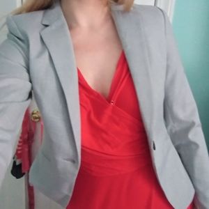 NWT H&M sz 4 grey Blazer Suit